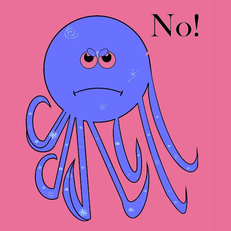 Statement No Squid, No Fun Comic, No