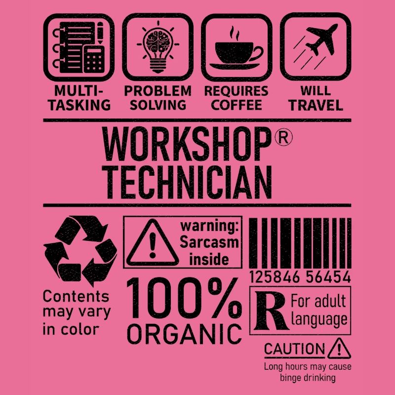 Workshop Technician multi tasking problem solving