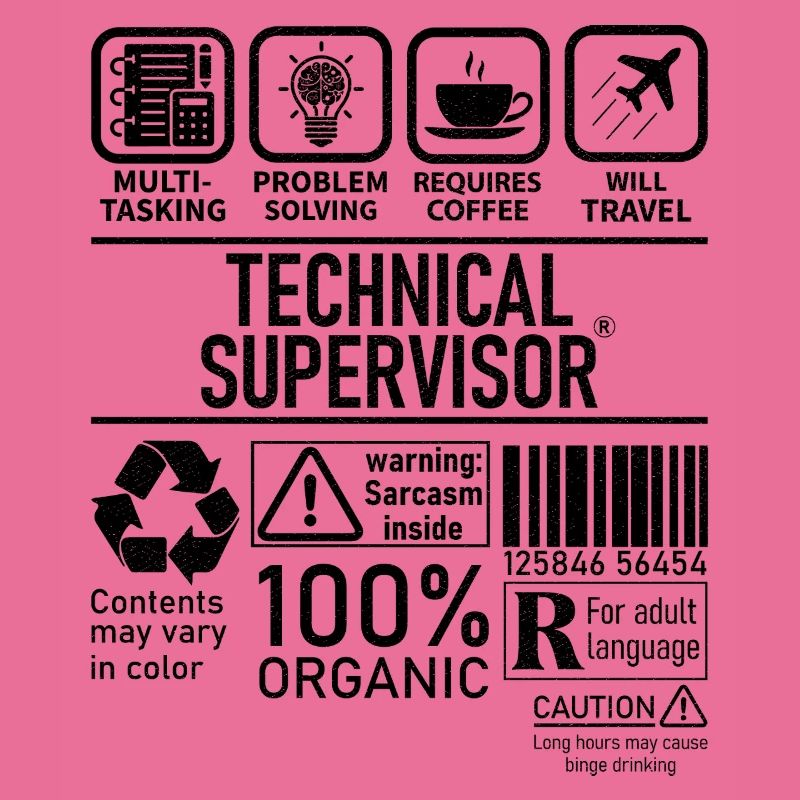 Technical Supervisor multi tasking problem solving