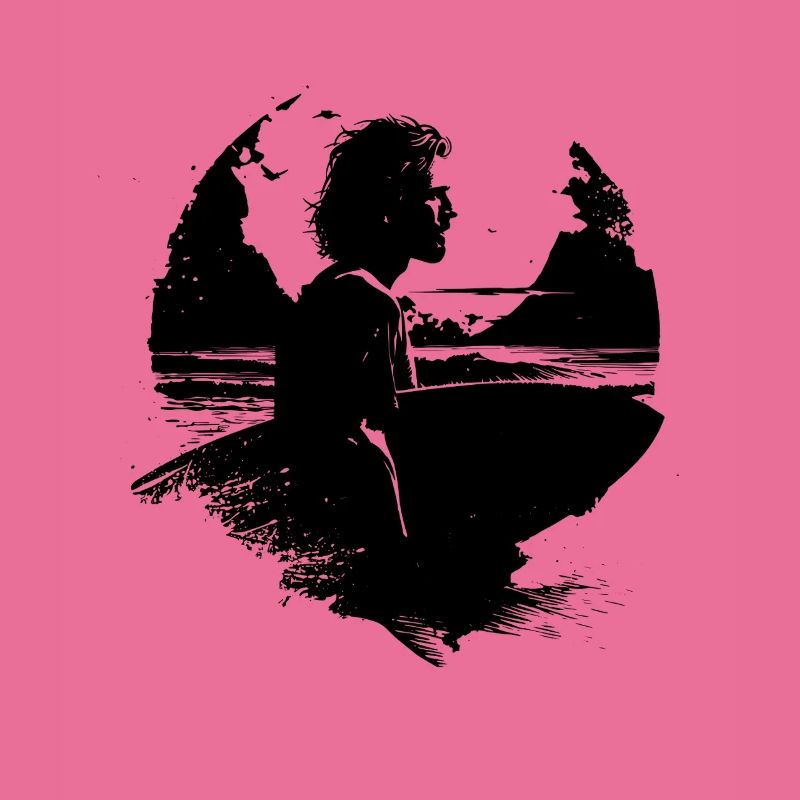 Surfer Drawing