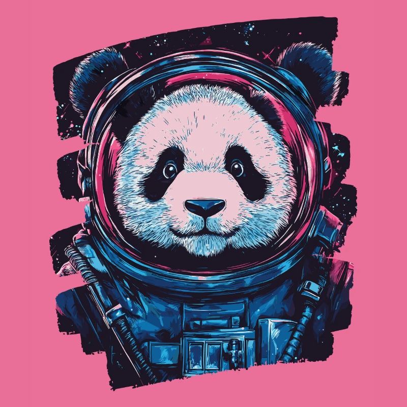 Panda Astronaut
