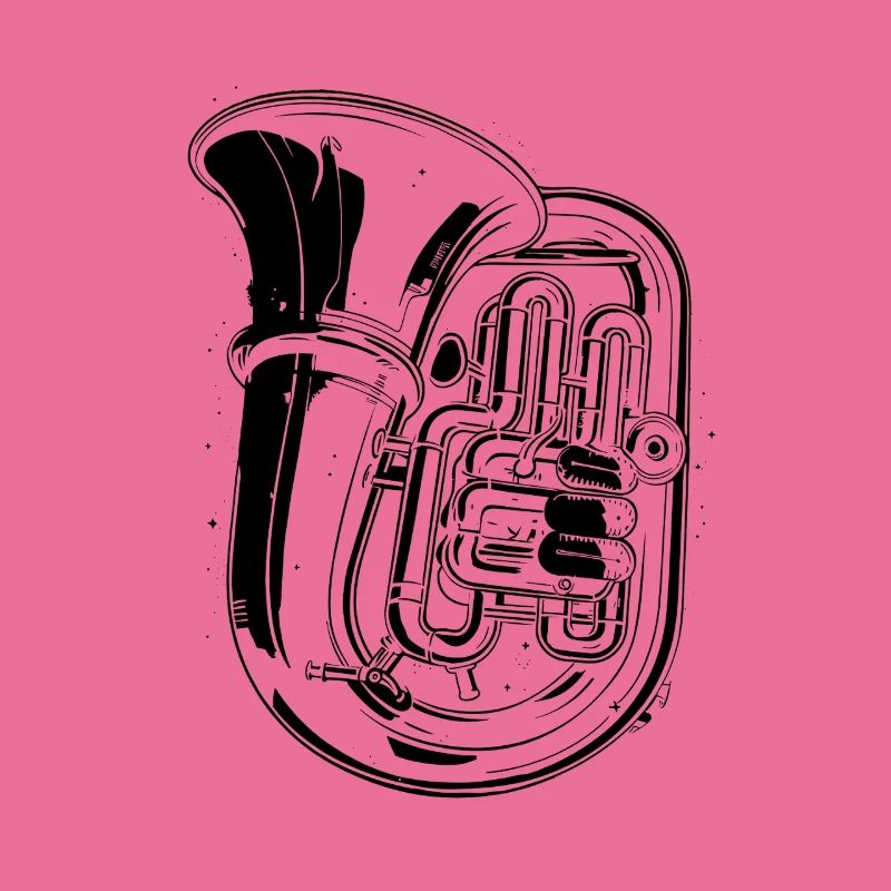 Dessin de tuba