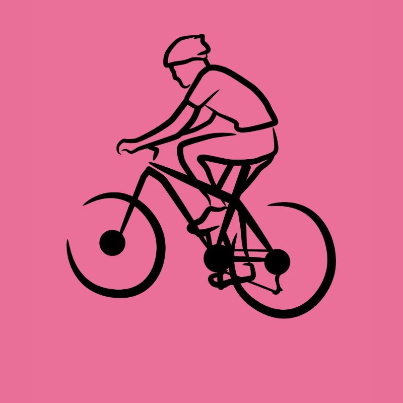 Mountain Biker Drawing