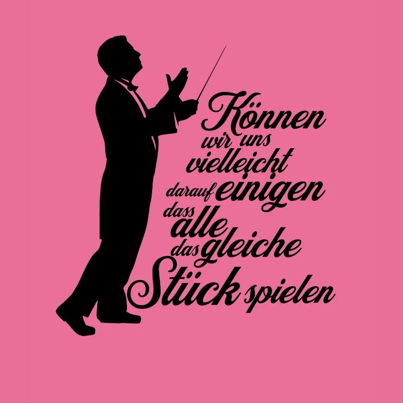 Dirigent Chorleiter - Aufs gleiche Stück einigen