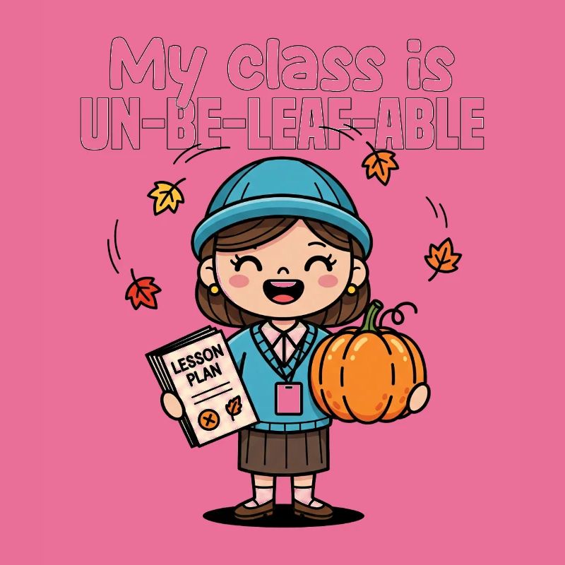 MY CLASS IS UN-BE-LEAF-ABLE - TEACHER GIFT