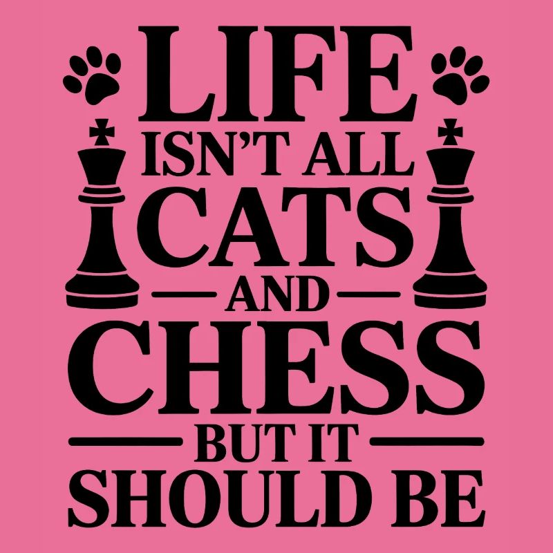 Chess Saying Chess Player Cat Chess Gift