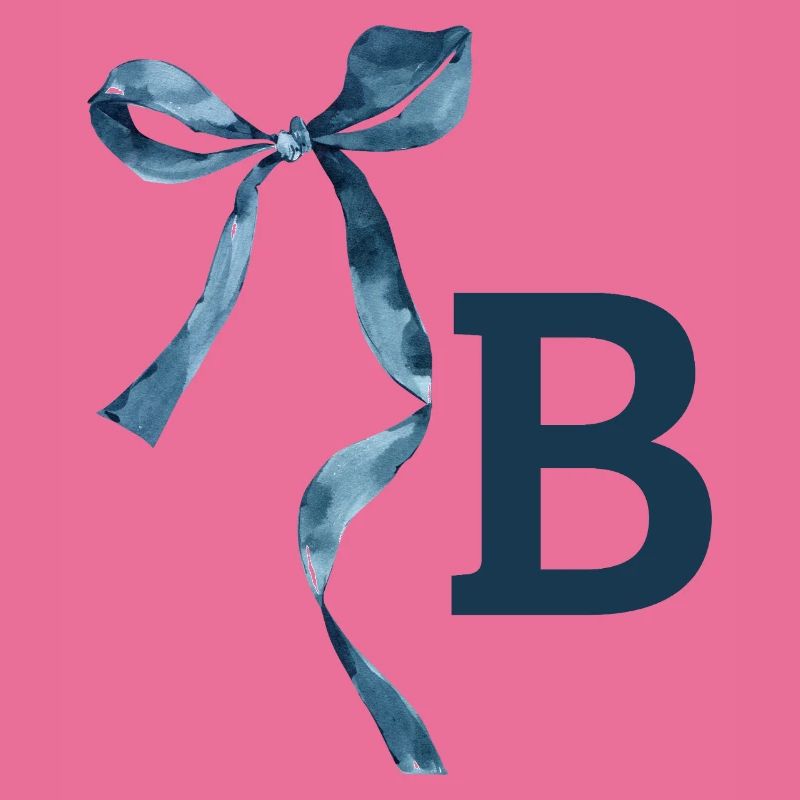 Monogramm b Geschenkidee