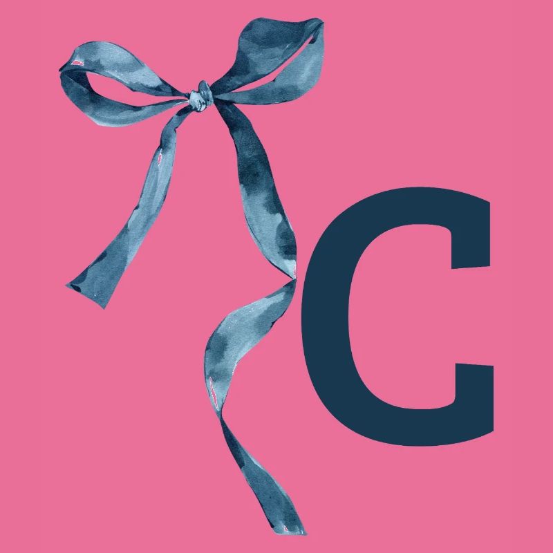 Monogram c Geschenkidee