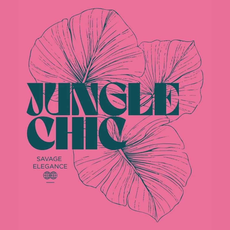 Botanical Jungle Monstera Leaf Pattern Design