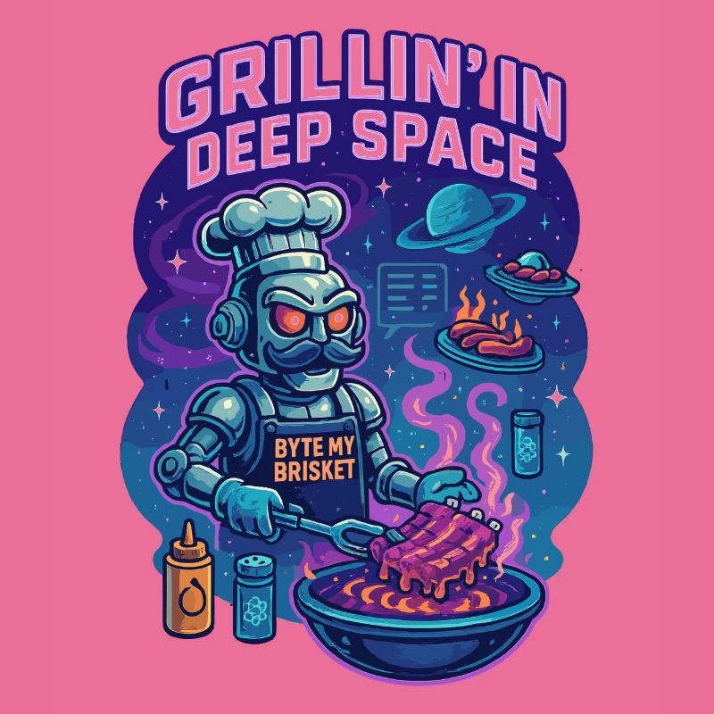 Griller dans l’espace lointain avec Byte My Brisket