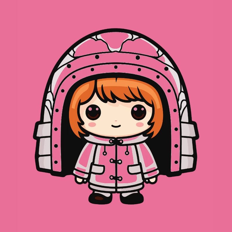 Winter Eskimo Iglu Comic
