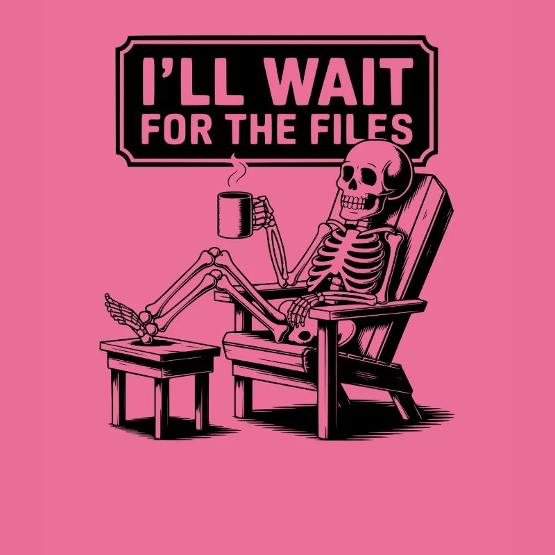  Waiting Skeleton Meme Project Manager Office