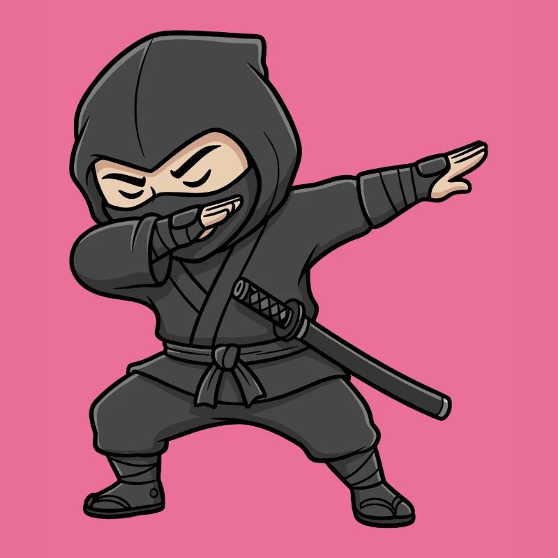 Funny Ninja Dab