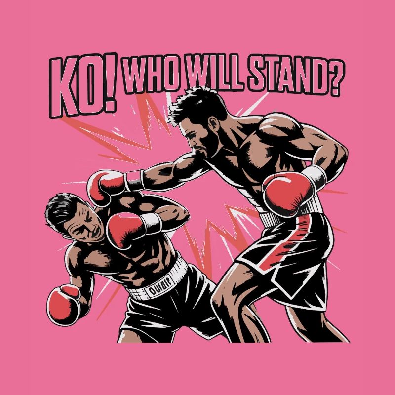 Explosion graphique de boxe par KO Showdown