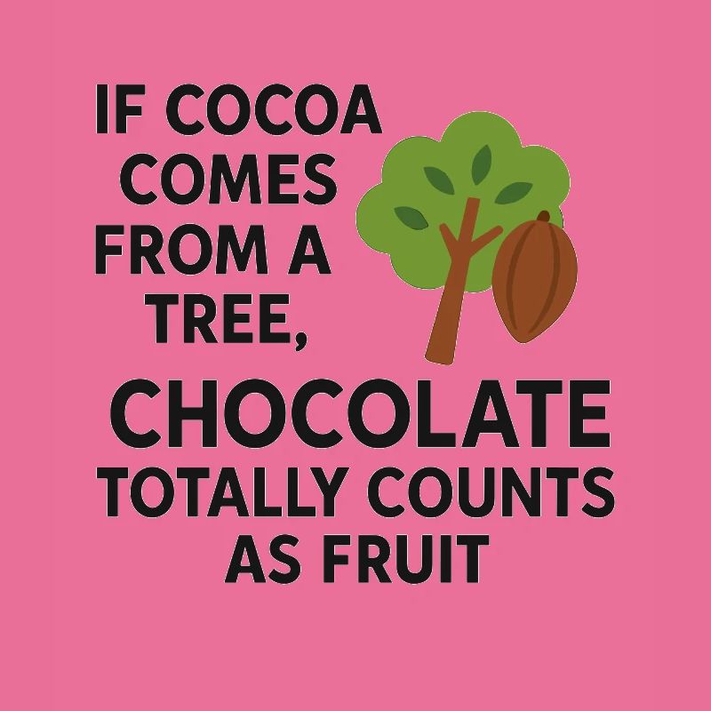 Le chocolat compte comme un fruit – drôle de dicton du cacao