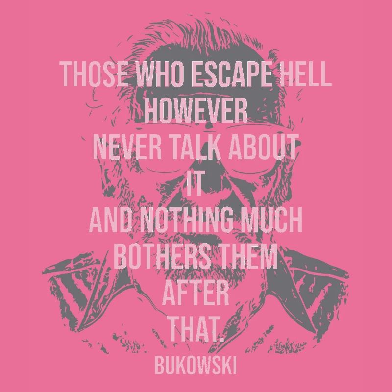 Gritty Bukowski Portrait Tee