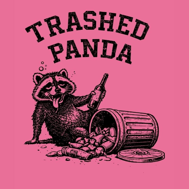 Trashed Panda