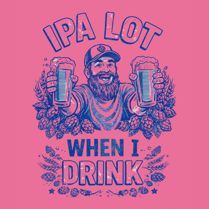 IPA Lot Prost Bearded Beer Drinker