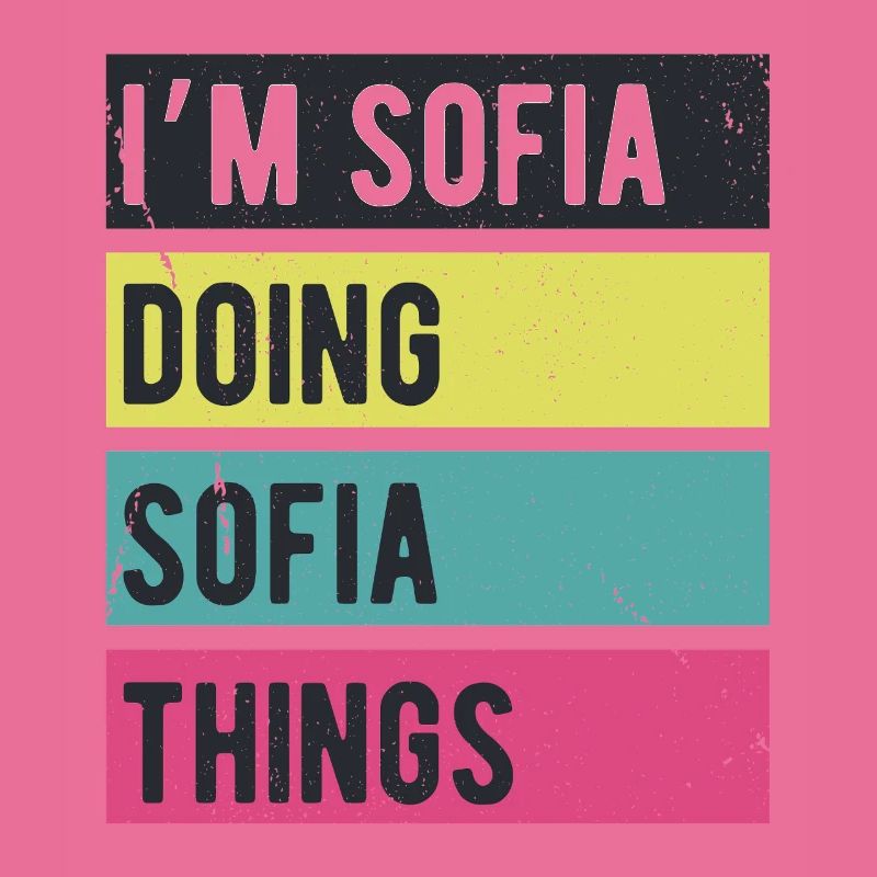 I’m Sofia Doing Sofia Things Retro Colors