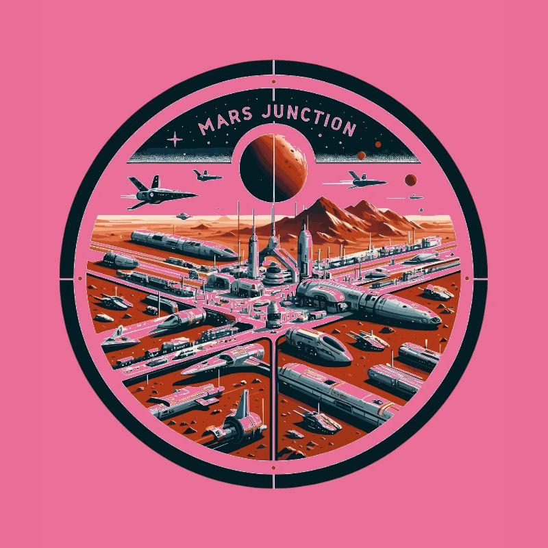 Mars Junction Spaceport Patch