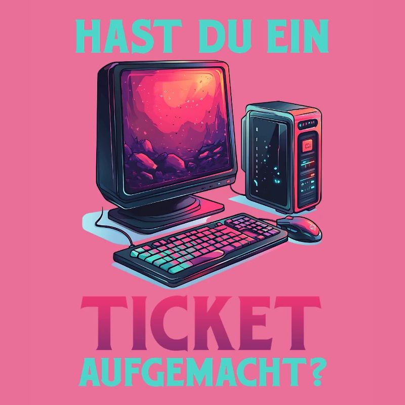 Support informatique AVEZ-VOUS OUVERT UN TICKET ? DRÔLE