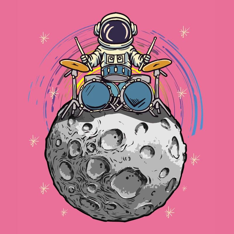 Batteur de l’espace sur la Lune
