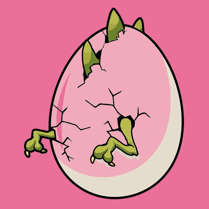 Cracked Egg Bloom Easter