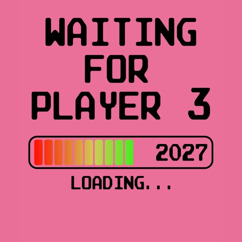 Werdender Papa 2027 Bald Mama Waiting For Player 3