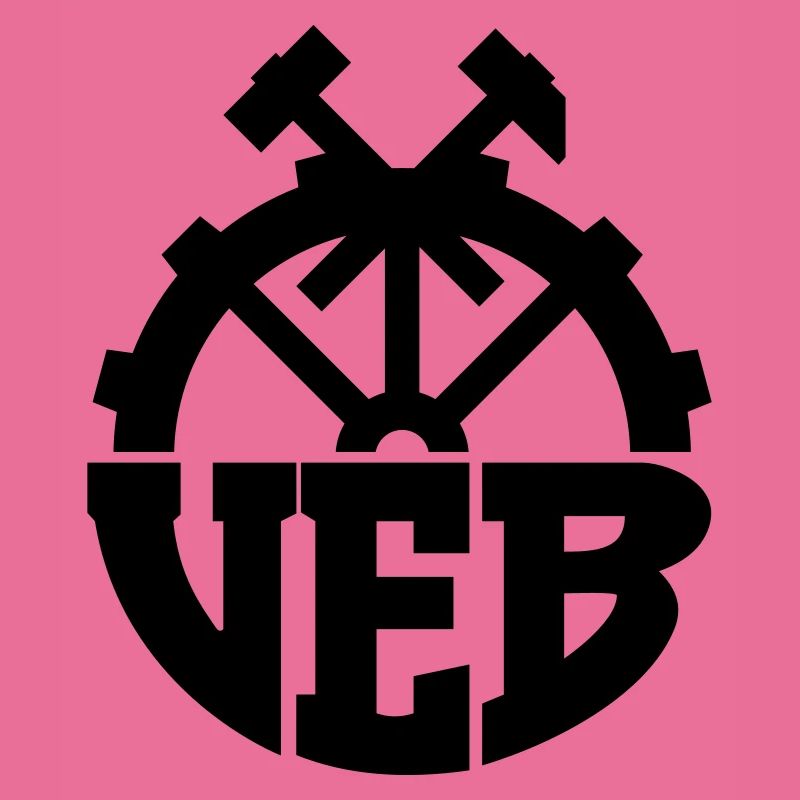 Logo VEB - Insigne de la RDA (couleur changeable)