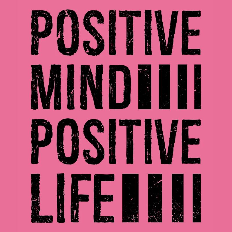 Positiver Geist positives Leben