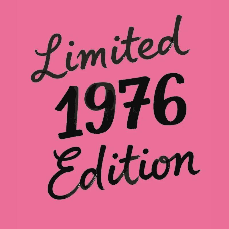 Vintage 1976 Geburtstag Script Edition