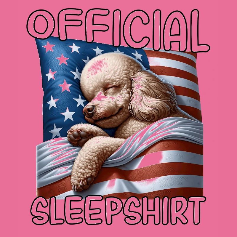 Caniche US Sleeping Shirt