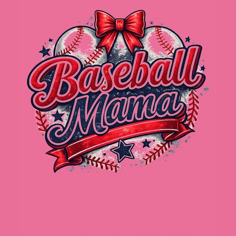 Baseball Mom: Retro Mama Baseball Gift