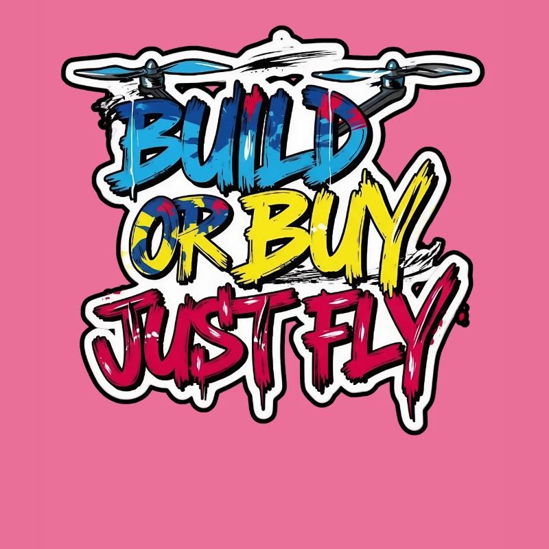 Baue oder kaufe Just Fly Drone Tee