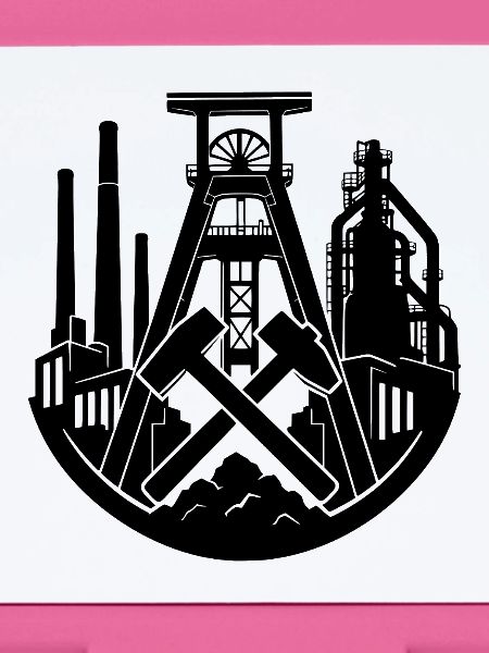 Bergbau Zeche 