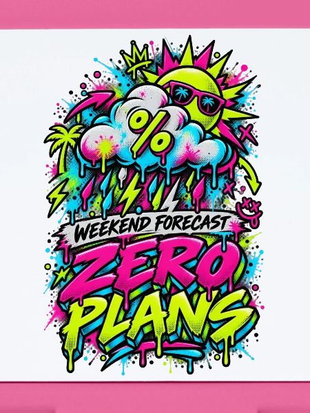 Zero Plans Weekend Graffiti