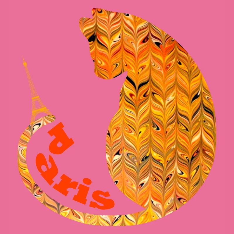 Chat avec Tour Eiffel E 266