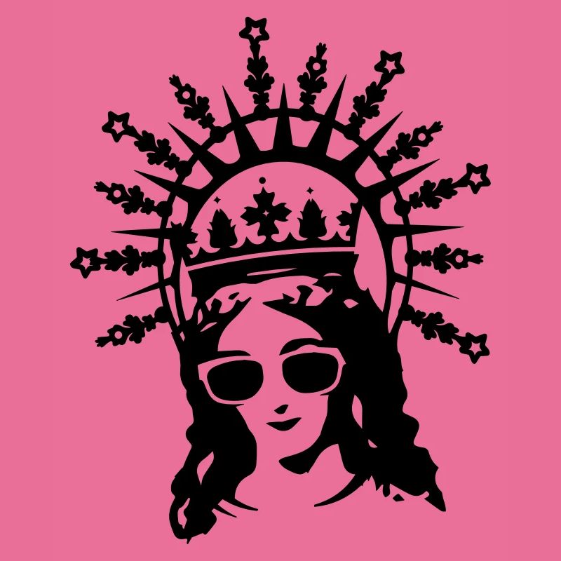 Mutter Gottes mit Sonnenbrille