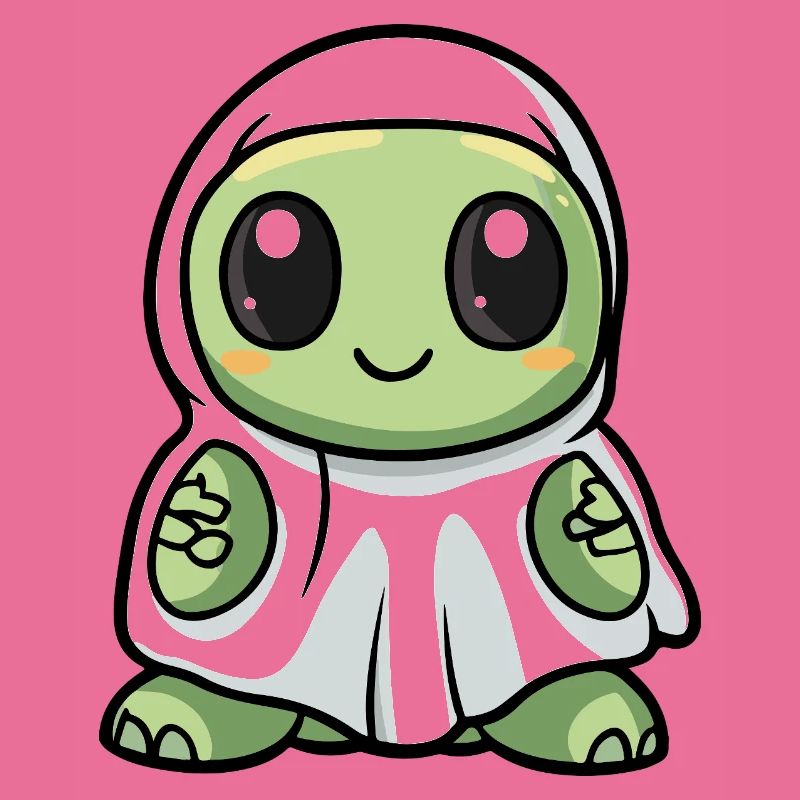 Turtle Halloween Ghost