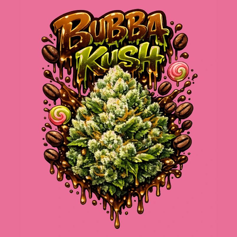 Graffiti Bubba Kush Imprimé
