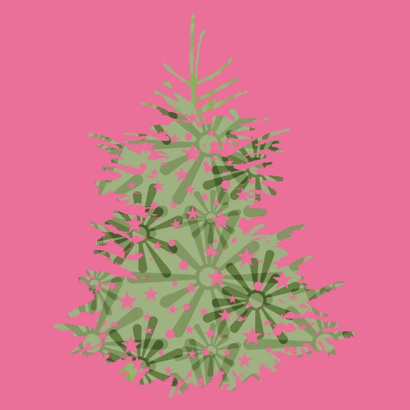 grüner Christbaum, Tannenbaum oder Weihnachtsbaum