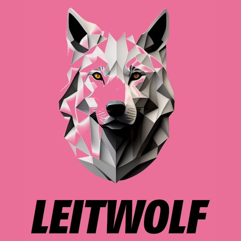 weißer Kopf vom Leitwolf