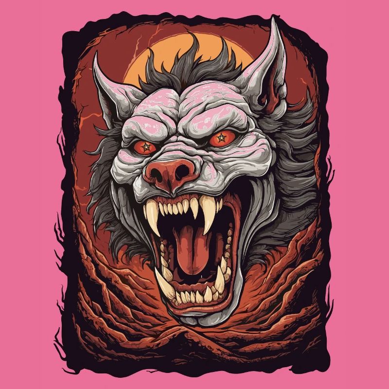 Hell demon dog