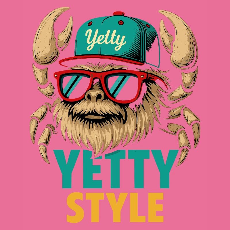 Yetty Style Yeti Graphic