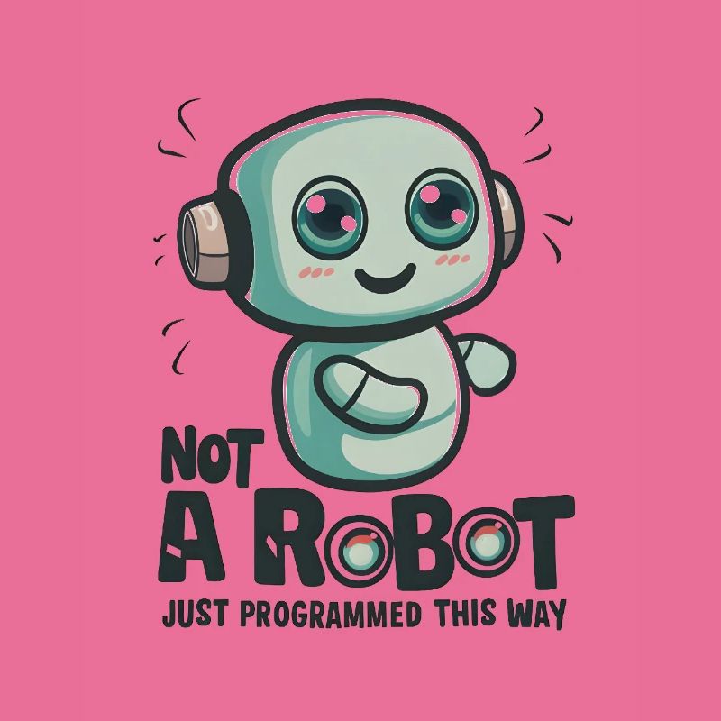 Not a Robot, Just Programmed This Way