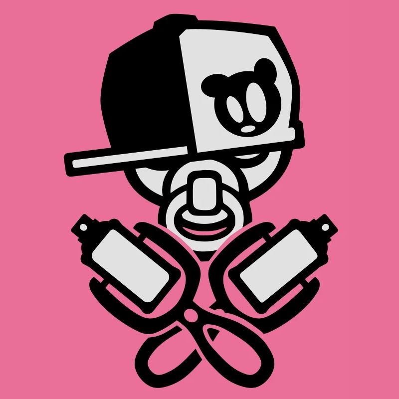 bébé fraîche de graffiti