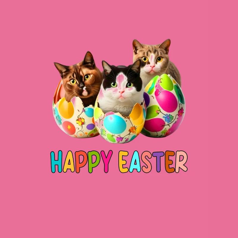 Kittens and Easter Eggs Parade