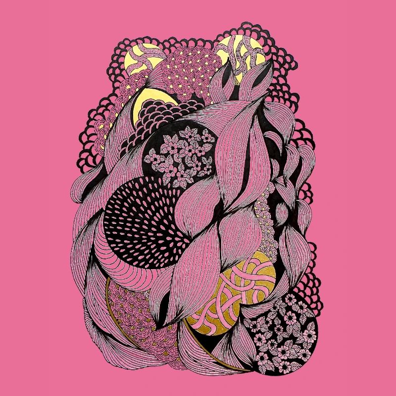 Intertwined Flower Pattern