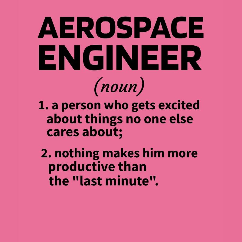 Aerospace Engineer Gift Idea Space Technology