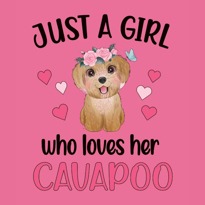 Cavapoo fille Cavoodle Dame de chien Cavapoo Mignon